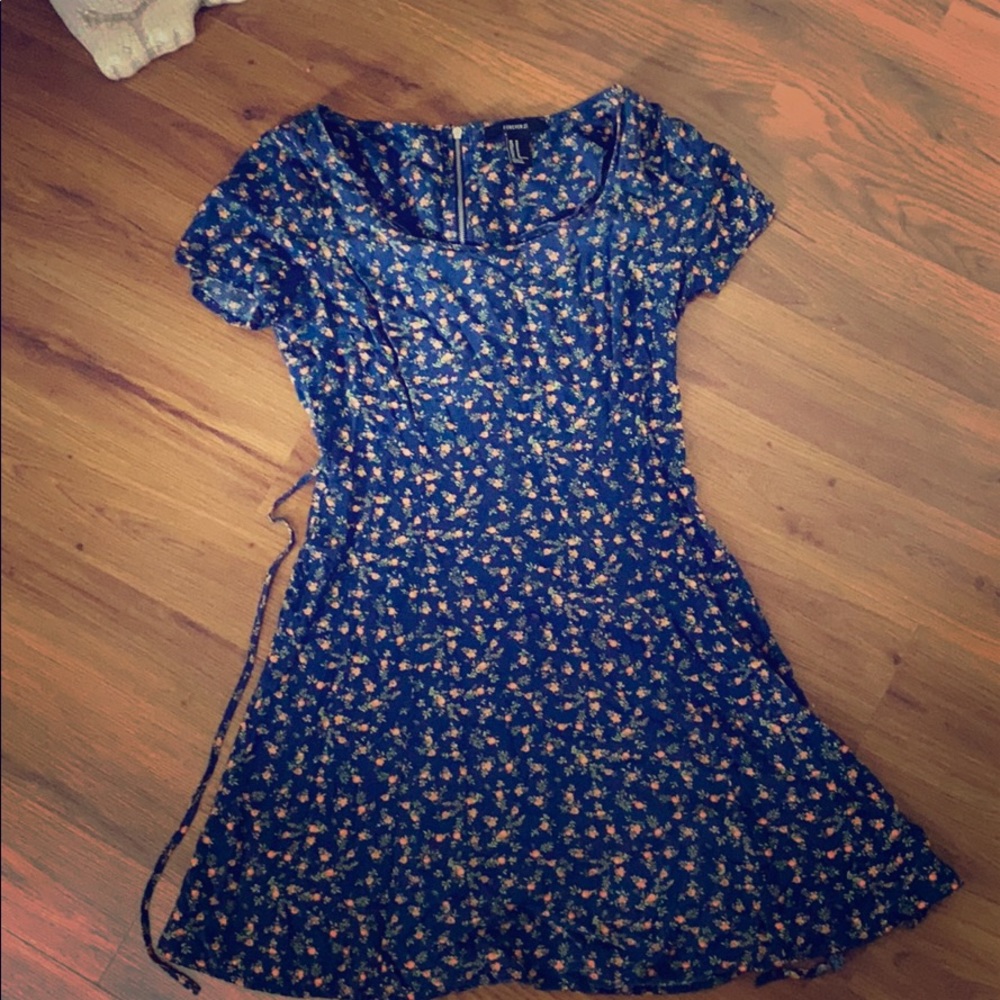 Gorgeous blue mini dress